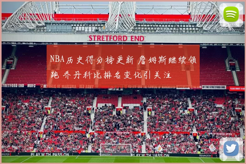 NBA历史得分榜更新 詹姆斯继续领跑 乔丹科比排名变化引关注