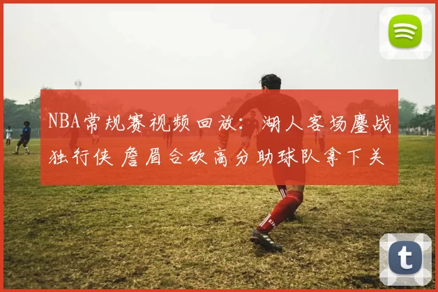 NBA常规赛视频回放：湖人客场鏖战独行侠 詹眉合砍高分助球队拿下关键胜利